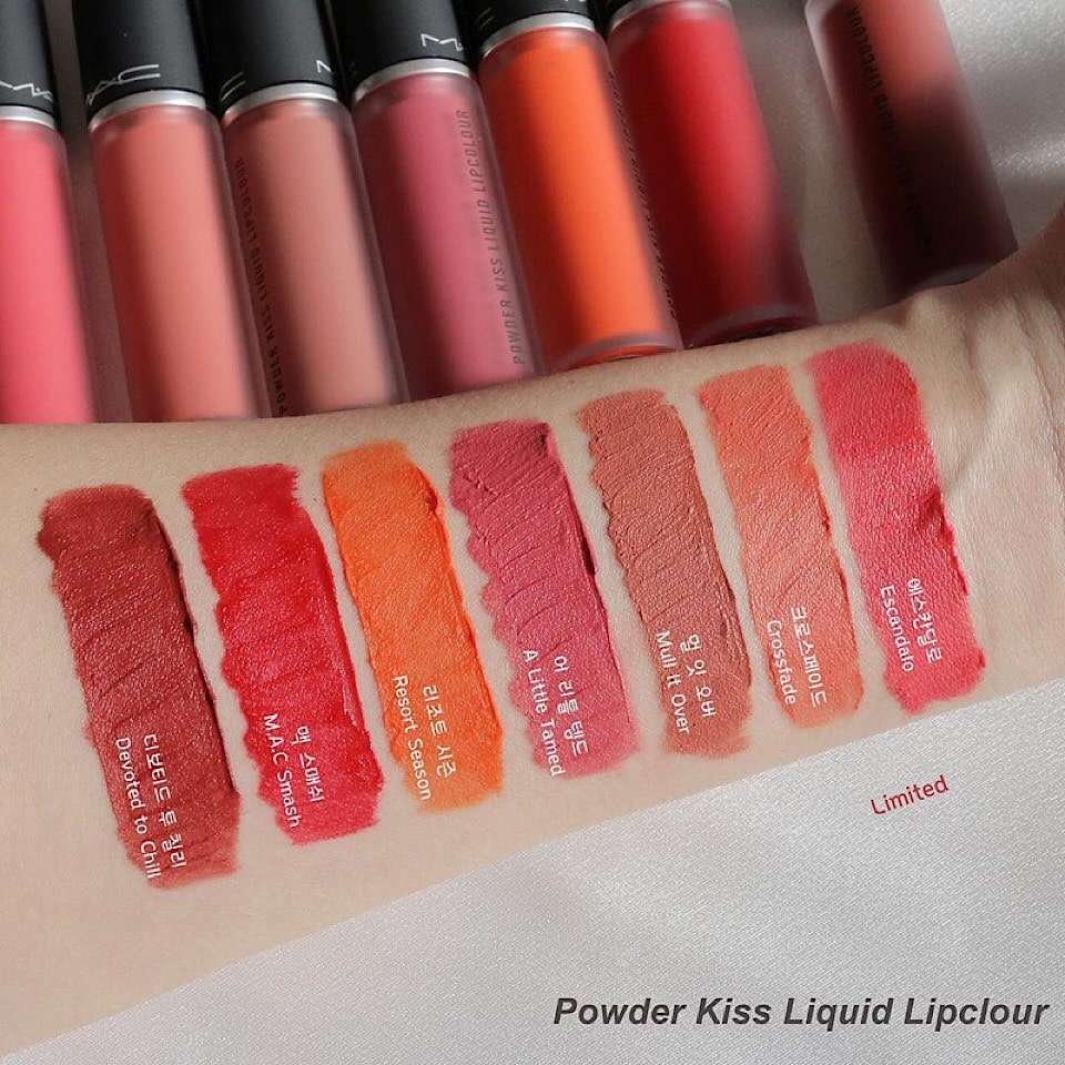 son kem mac powder kiss liquid